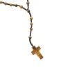 Rosario con pietra occhio di tigre