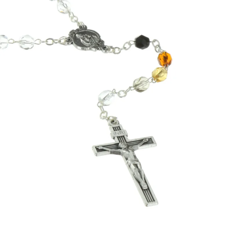 Rosario della Madonna del Carmine con scatola