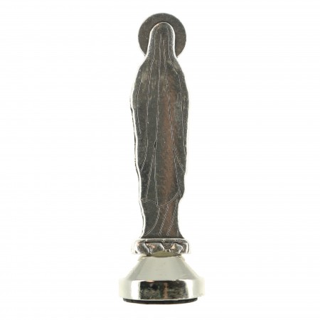 Statua magnetica della Madonna di Lourdes in metallo