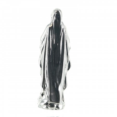 Statua in metallo di Madonna di Lourdes 10 cm