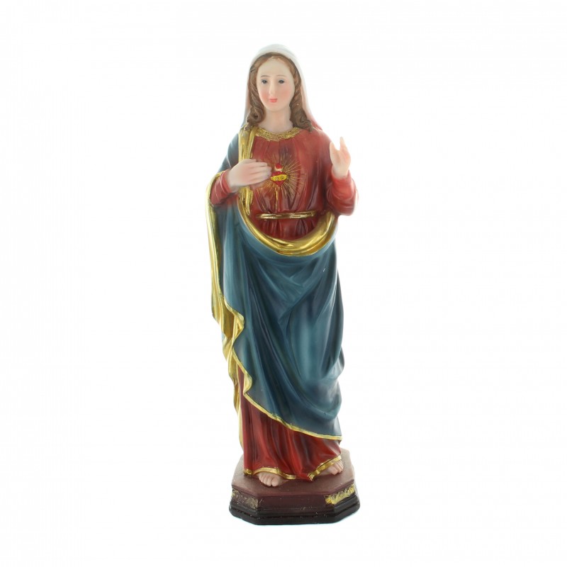 Statua del Cuore Immacolato di Maria 30 cm