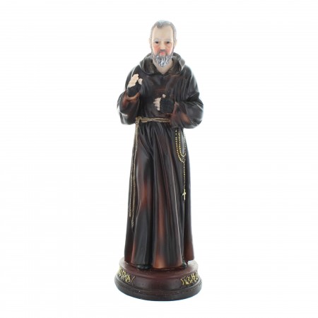 Statua di Padre Pio di 30 cm in resina
