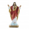 Sacred Heart of Jesus Statue in coloured resin 20 cm