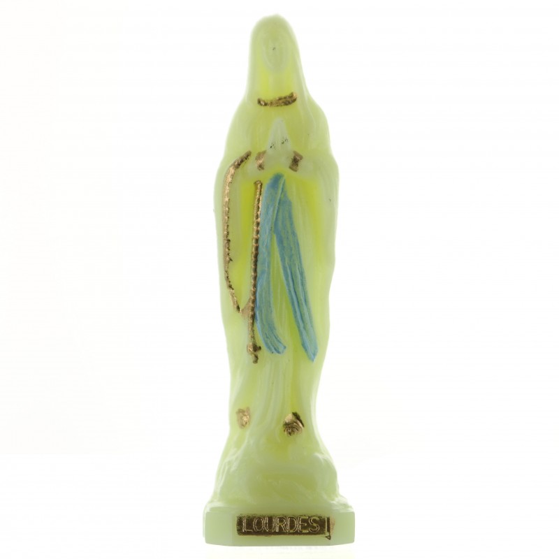 Luminous statue of Our Lady of Lourdes 8cm