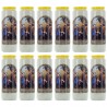 Set of 12 Novena Candles Holy Family