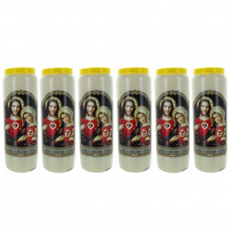 Set di 6 candele Novena...