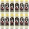 Set of 12 Novena Candles Saint Theresa 17,5 cm