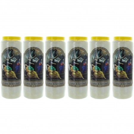 Set di 6 candele Novena...