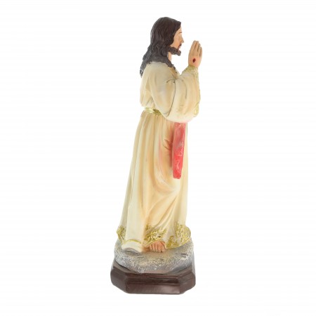 Statue de Jésus Miséricordieux en résine de 33cm