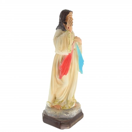 Statua in resina da 33 cm di Gesù Misericordioso