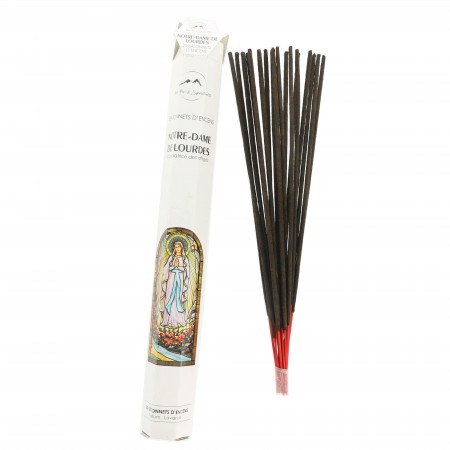 120 incense sticks of Our Lady of Lourdes and a prayer
