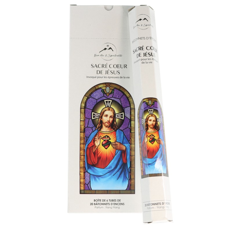 120 incense sticks of the Sacred Heart of Jesus and a prayer