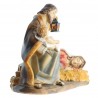 Statua Sacra famiglia con Maria che dorme in resina 10cm