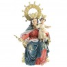 Statue of Mary Help of Christians of Triana of 20cm in resin