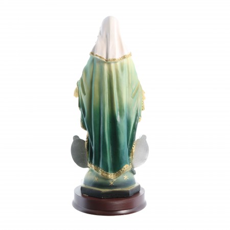 Statue of the Miraculous Virgin 22cm in resin
