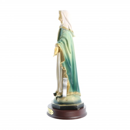 Statue de la Vierge Miraculeuse de 22cm en résine