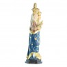 Statua della Vergine del Rosario 20 cm in resina