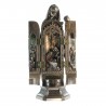 Statue de la Vierge à l'Enfant de 20cm en bronze