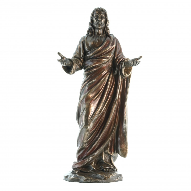 Statue du Christ de 23cm en bronze