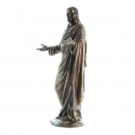 Statua in bronzo di Cristo di 23 cm
