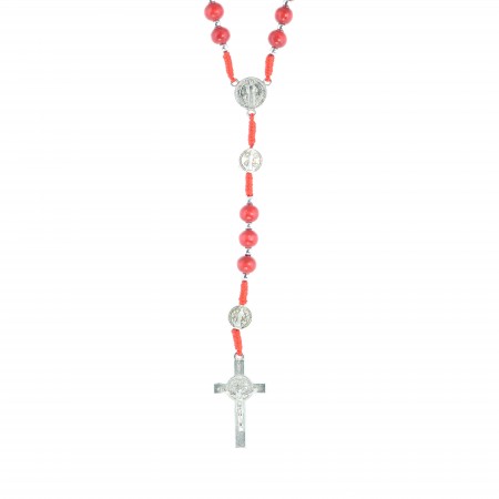 Rosary of Saint Benedict in rope