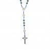 Chapelet de Saint Benoit en corde bleue