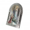 Apparition frame in silver metal with gold finish