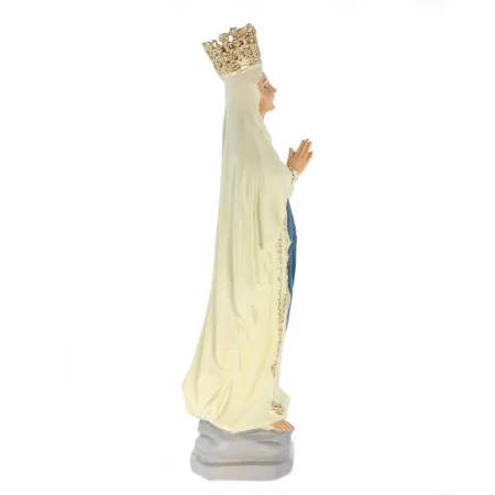 Statue de Notre Dame de Lourdes lumineuse en résine de 25cm