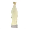 Statue de Notre Dame de Lourdes lumineuse en résine de 25cm