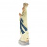 Statue de Notre Dame de Lourdes couronnée en résine de 25cm