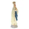 Statue de Notre Dame de Lourdes lumineuse en résine de 25cm