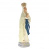 Statue of Our Lady of Lourdes crowned in resin 25cm