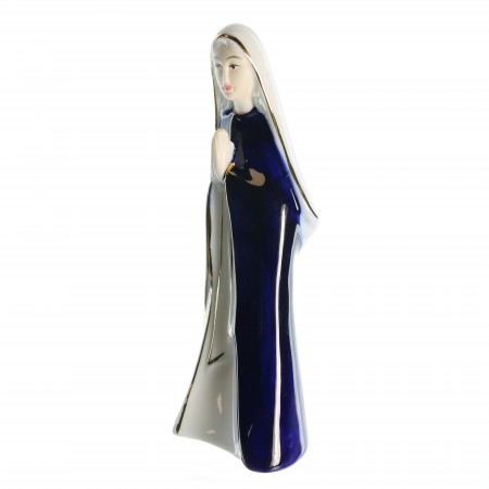 14cm statue of the Virgin Mary in porcelain