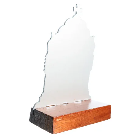 Quadro con base legno dell'Apparizione di Lourdes