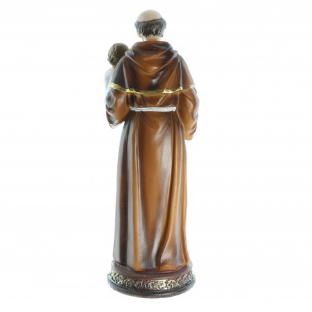 20cm resin statue of Saint Anthony