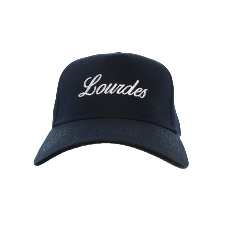 Cappellino con ricamo di Lourdes
