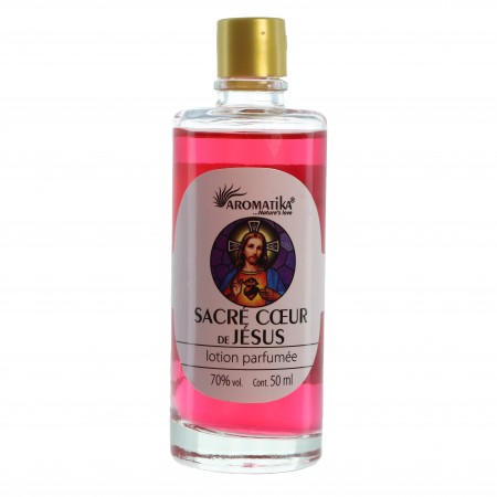Sacred Heart of Jesus scented lotion