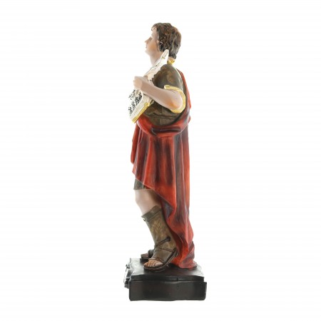Statue of Saint Pancras 20cm in resin