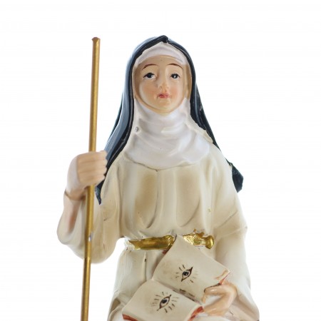 Statue de Sainte Monique de 13cm en résine