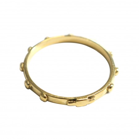 Gold rosary Ring