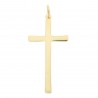 Gold plated cross, single