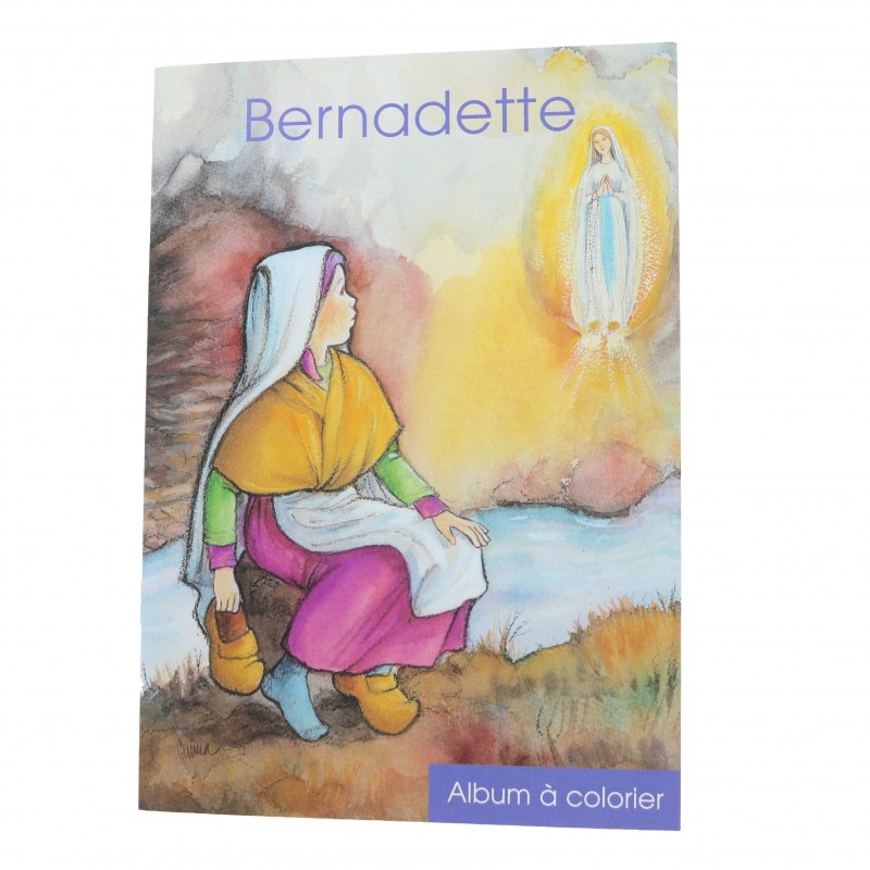 Album Coloriage de l'histoire de Sainte Bernadette