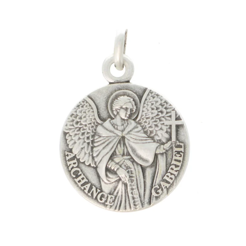 Médaille de Saint Gabriel en Argent de 16mm