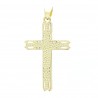 Croce dorata da 3,2 cm con Cristo