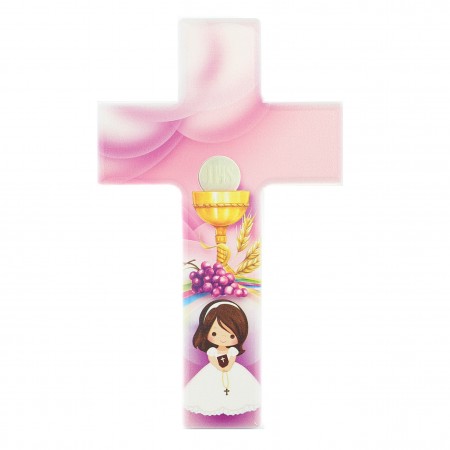 Communion cross decorated with a chalice 15 cm