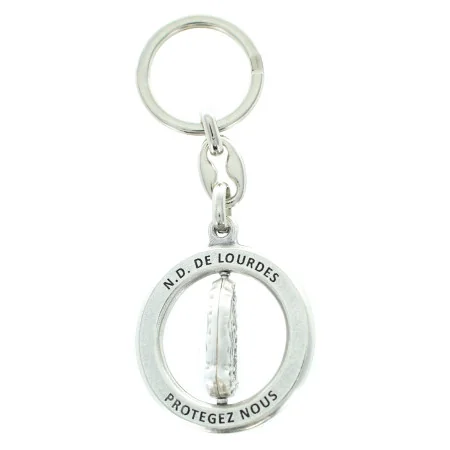 Round metal key ring of the Apparition with rotating faces