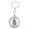 Round metal key ring of the Apparition with rotating faces