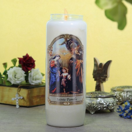 Novena candle Holy Family
