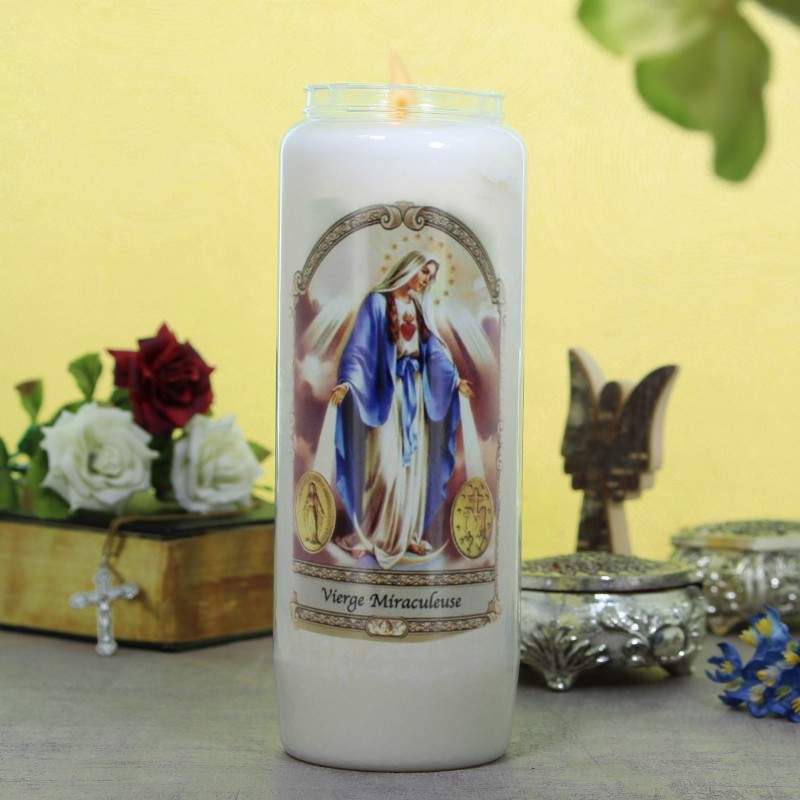 Our Lady Of Grace Novena Candle 17,5cm