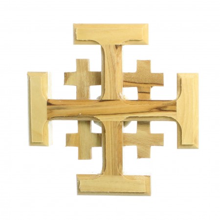 Croix de Jérusalem en bois...